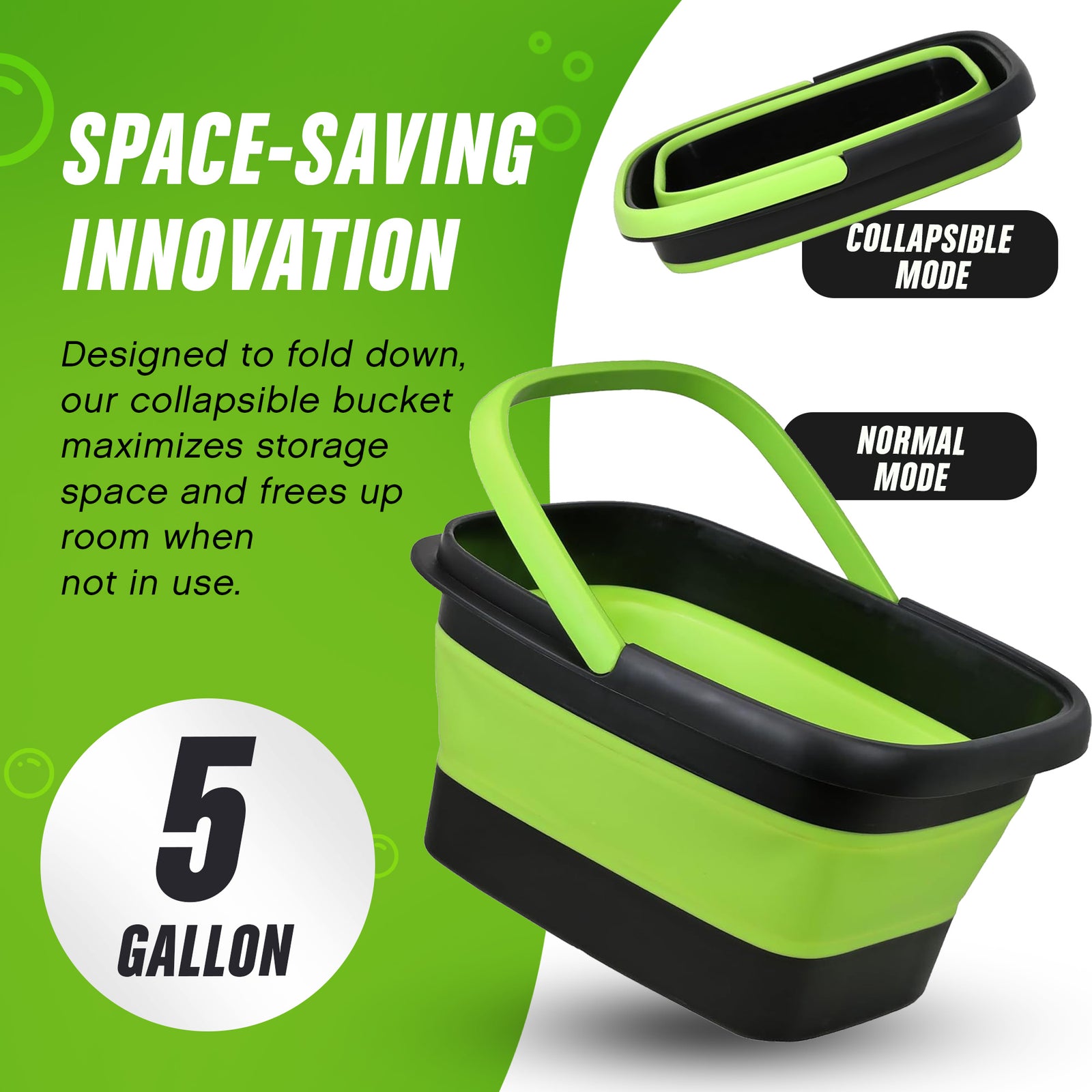 Collapsible Wash Bucket