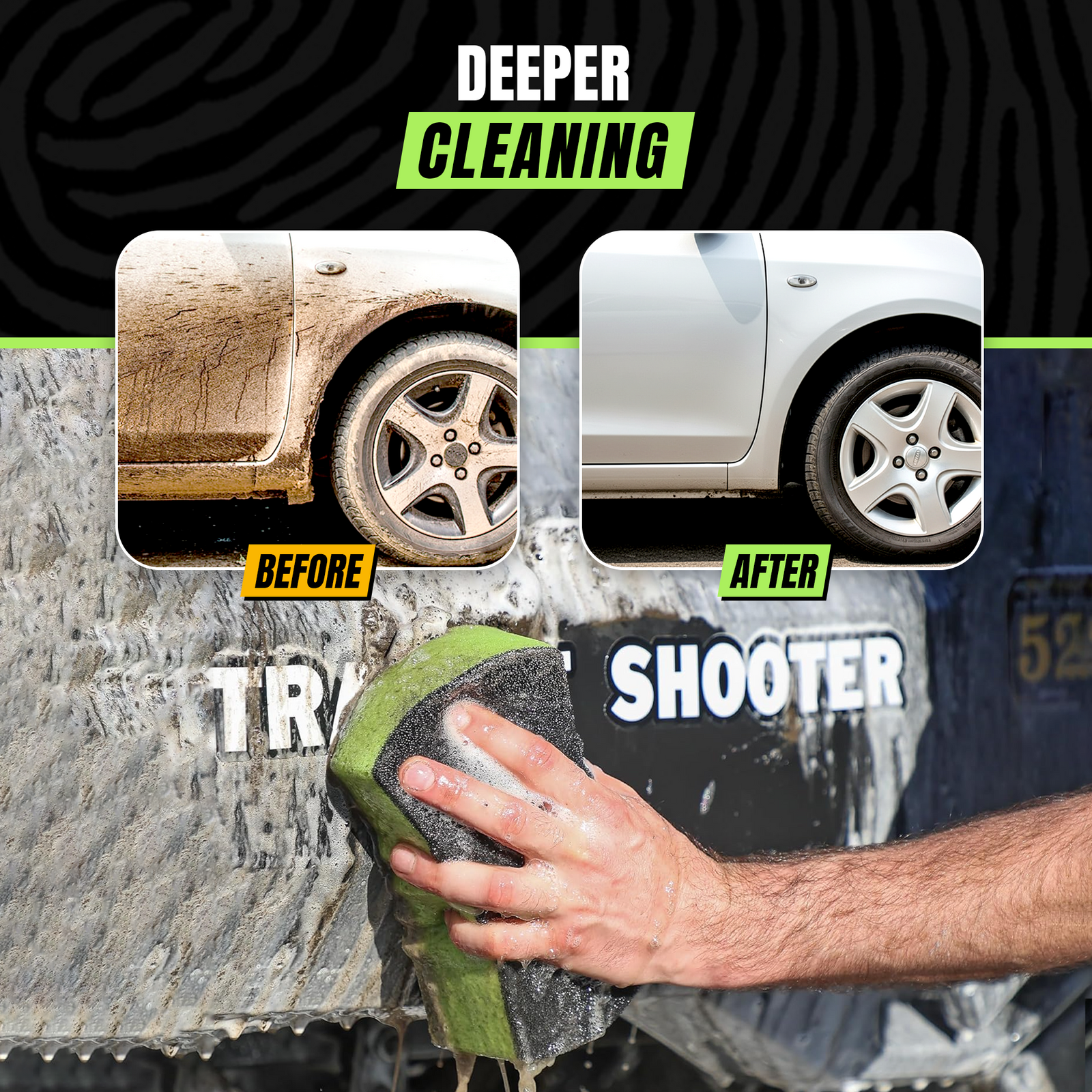 Ultra Scrub Vehicle Wash Sponge (2pk)