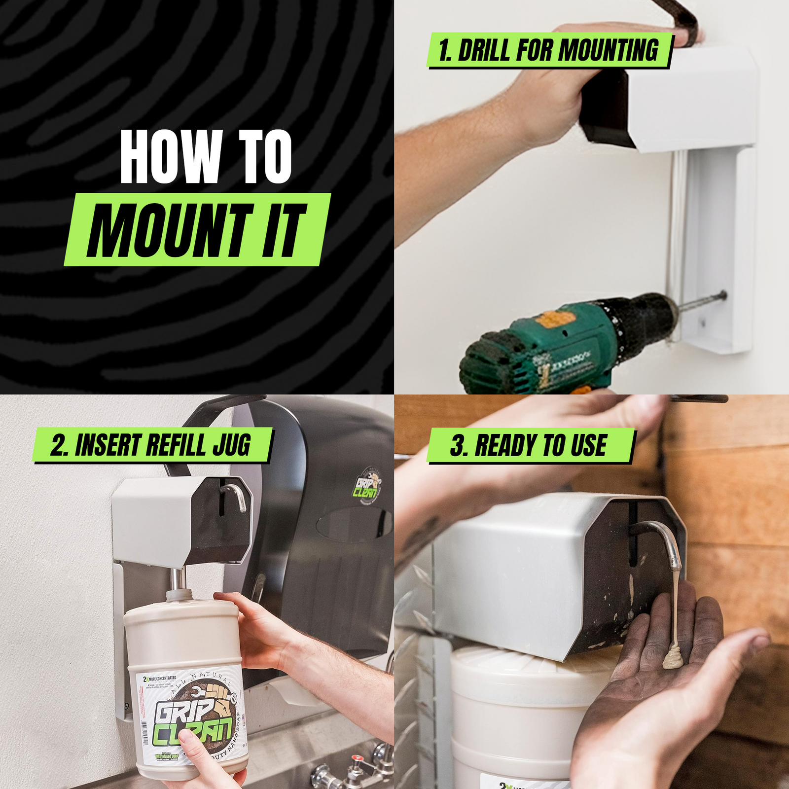 Deluxe Soap Dispenser Kit