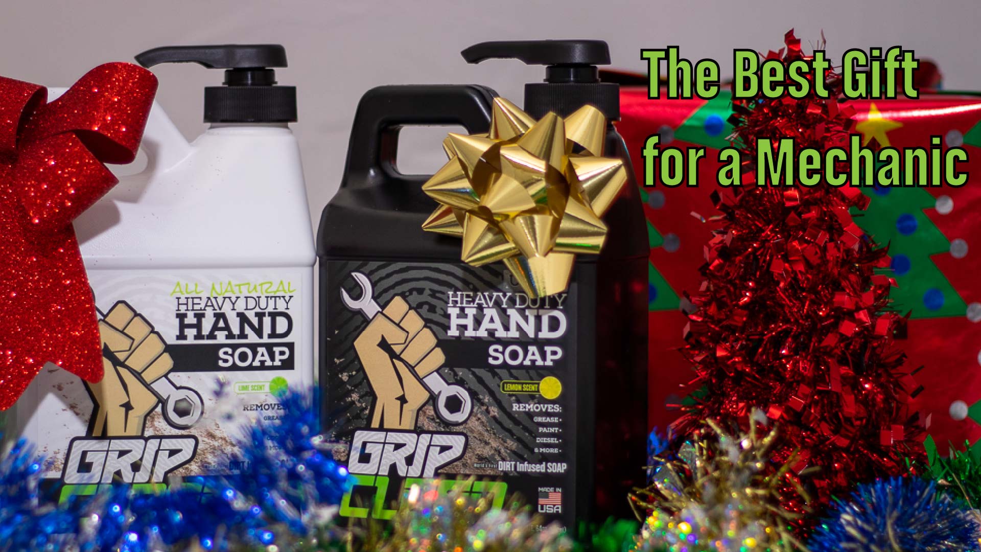 The Best Gift For a Mechanic - Natural Hand Cleaner | Grip Clean
