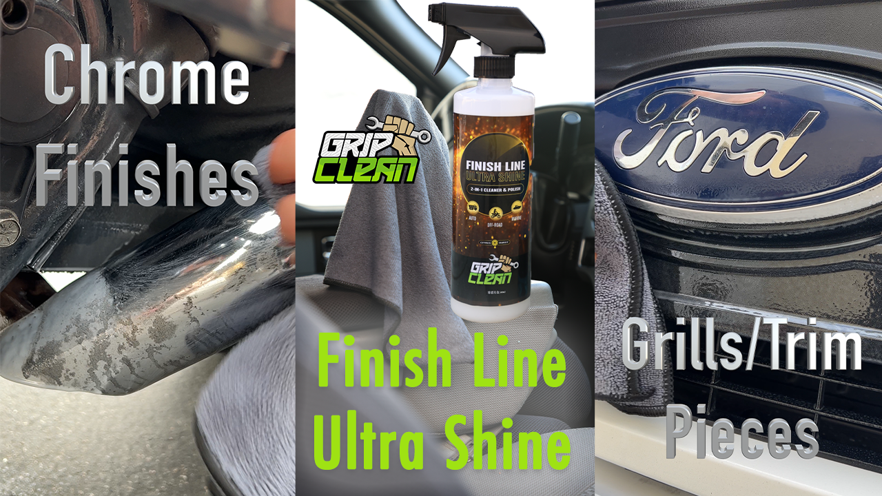 Unleash the Shine: Exploring Grip Clean's Finish Line Ultra Shine 2 in 1 Cleaner