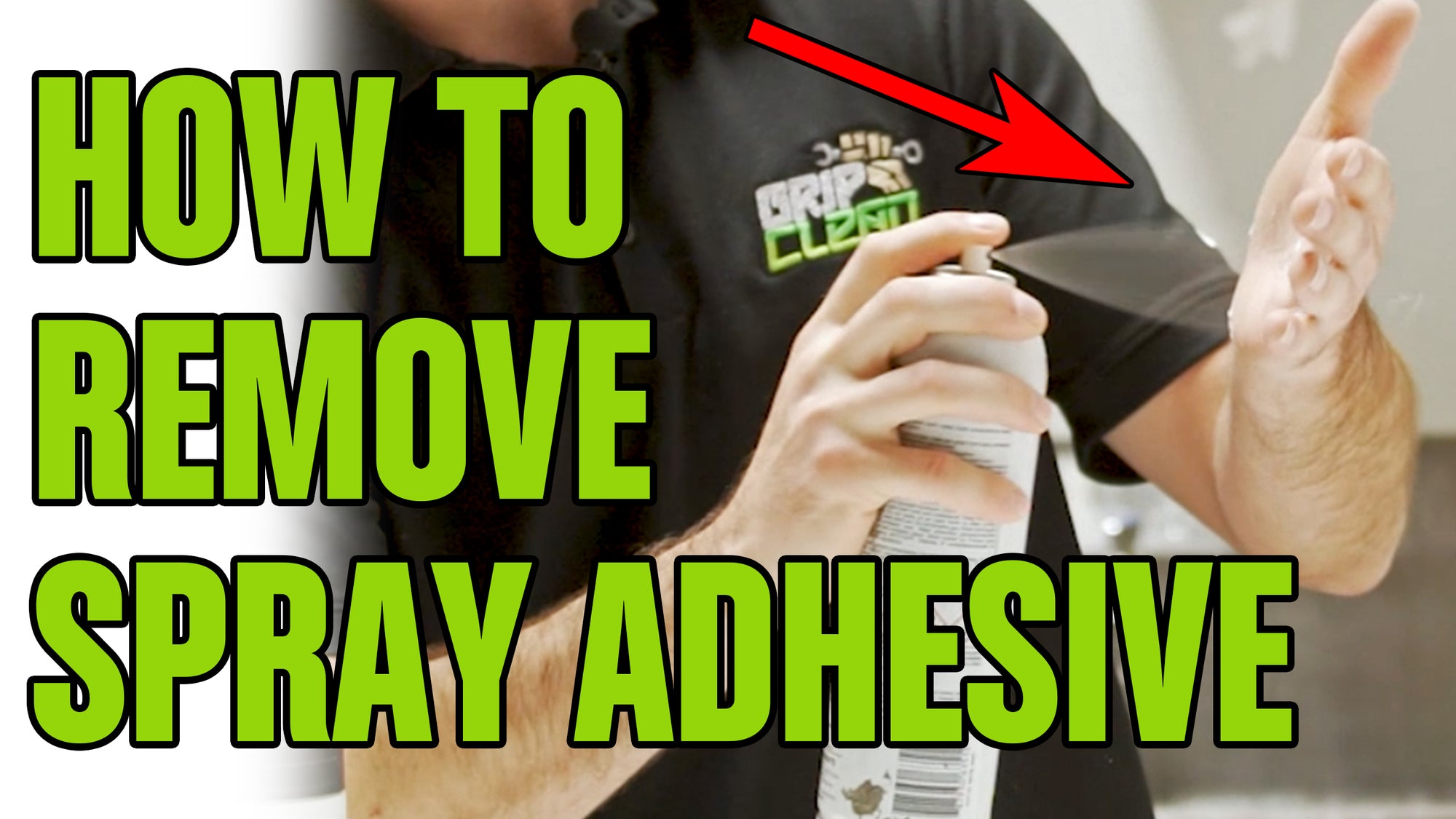 Spray Adhesive Remover & How To Remove Adhesive From Skin
