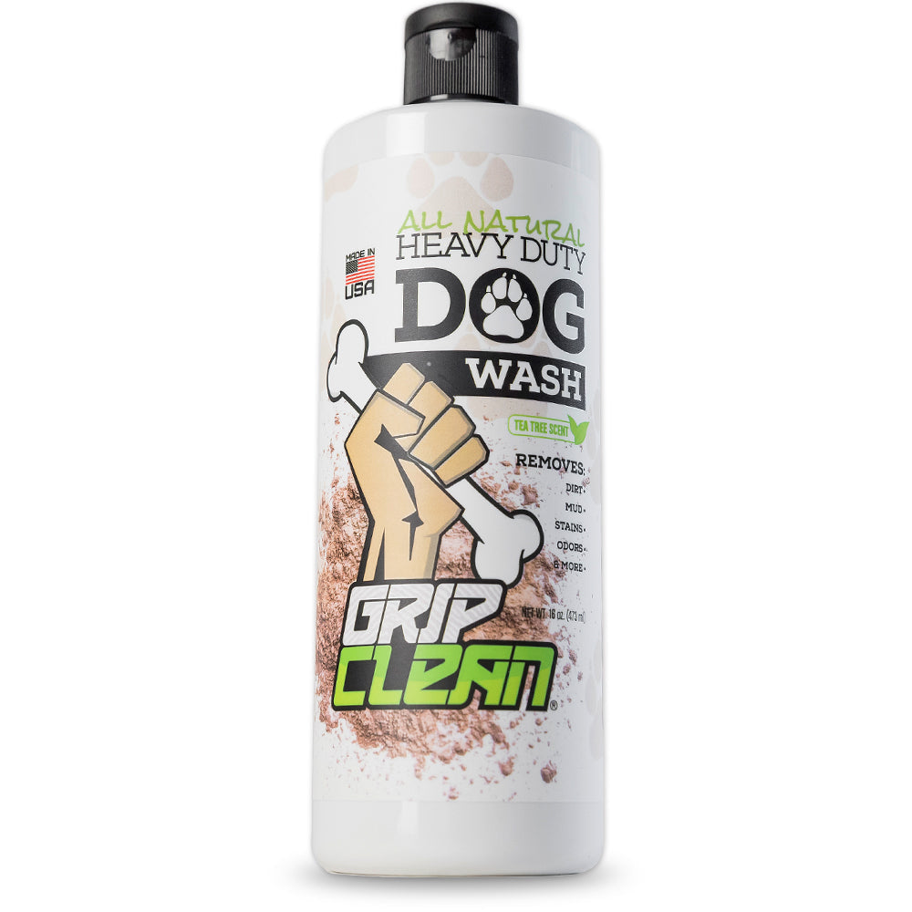Our heavy duty coconut oil and olive oil based formula uses cosmetic grade clays to clean tough odors and stains without harming your pets natural coat