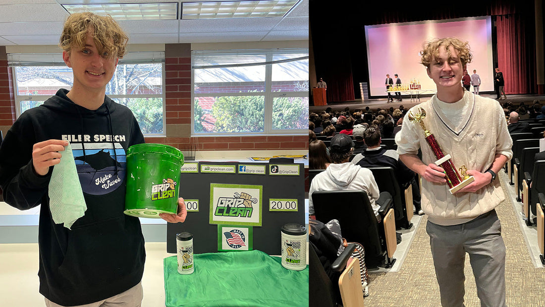 Eric Puder's State Sales Tournament Victory: Representing Grip Clean
