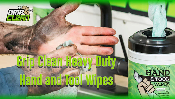 Grip Clean Heavy Duty Hand and Tool Wipes