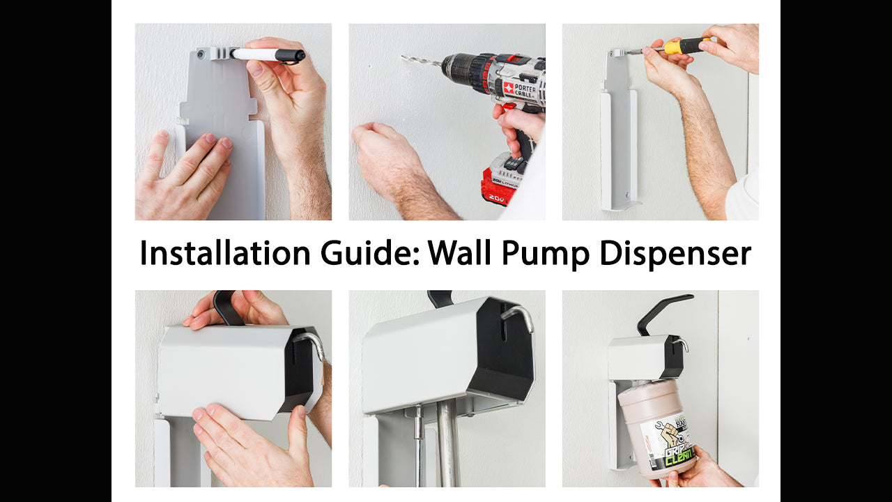 Wall Pump Soap Dispenser Installation and Usage Guide