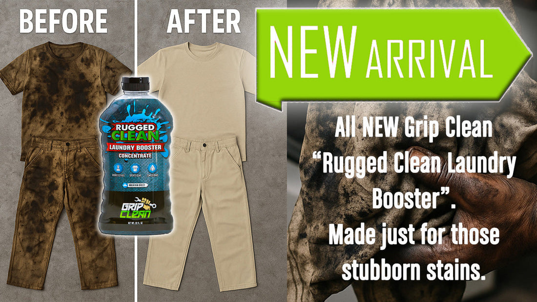 ALL NEW Rugged Clean Laundry Booster for Stubborn Stains