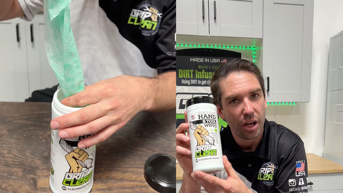 Grip Clean Tips & Tricks blog featuring expert cleaning advice, product guides, and heavy-duty hand care solutions.
