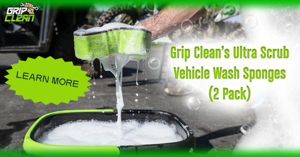 Grip Clean Ultra Scrub Vehicle Wash Sponge