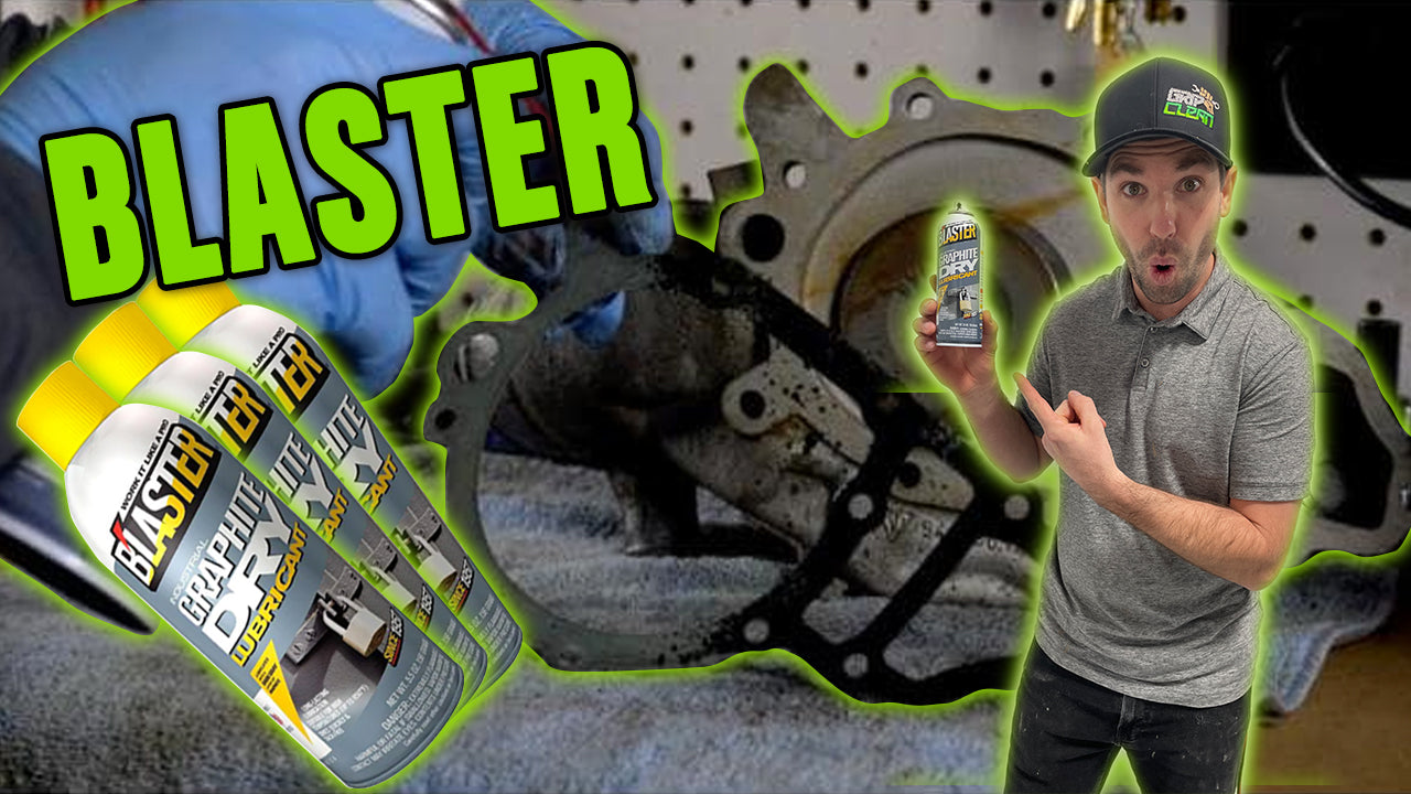 Graphite Point Cleaner DOES IT WORK ON BLASTER GRAPHITE SPRAY? – Grip Clean