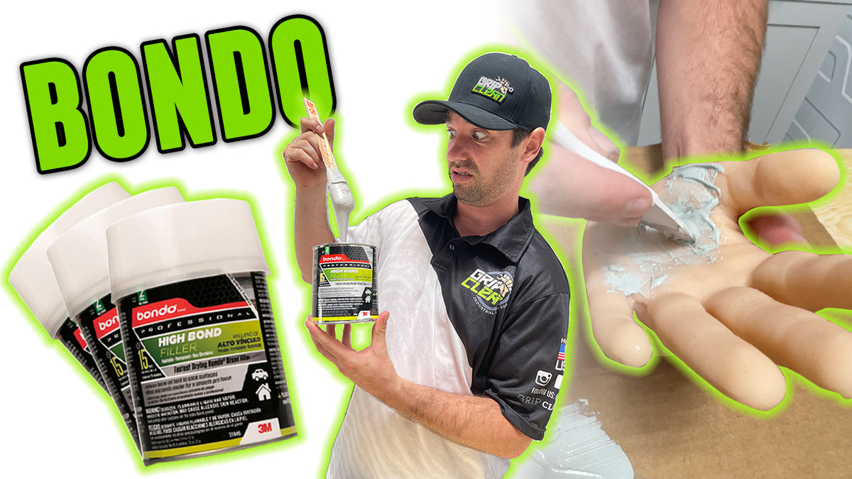 HOW TO REMOVE Bondo Grip Clean