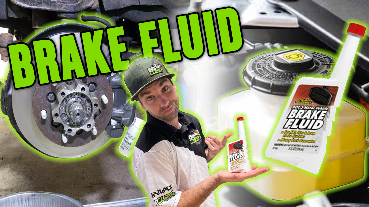 How To Clean Up Brake Fluid Off Concrete and More