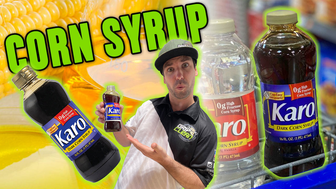 WHAT TO DO WHEN YOU SPILL CORN SYRUP EVERYWHERE?