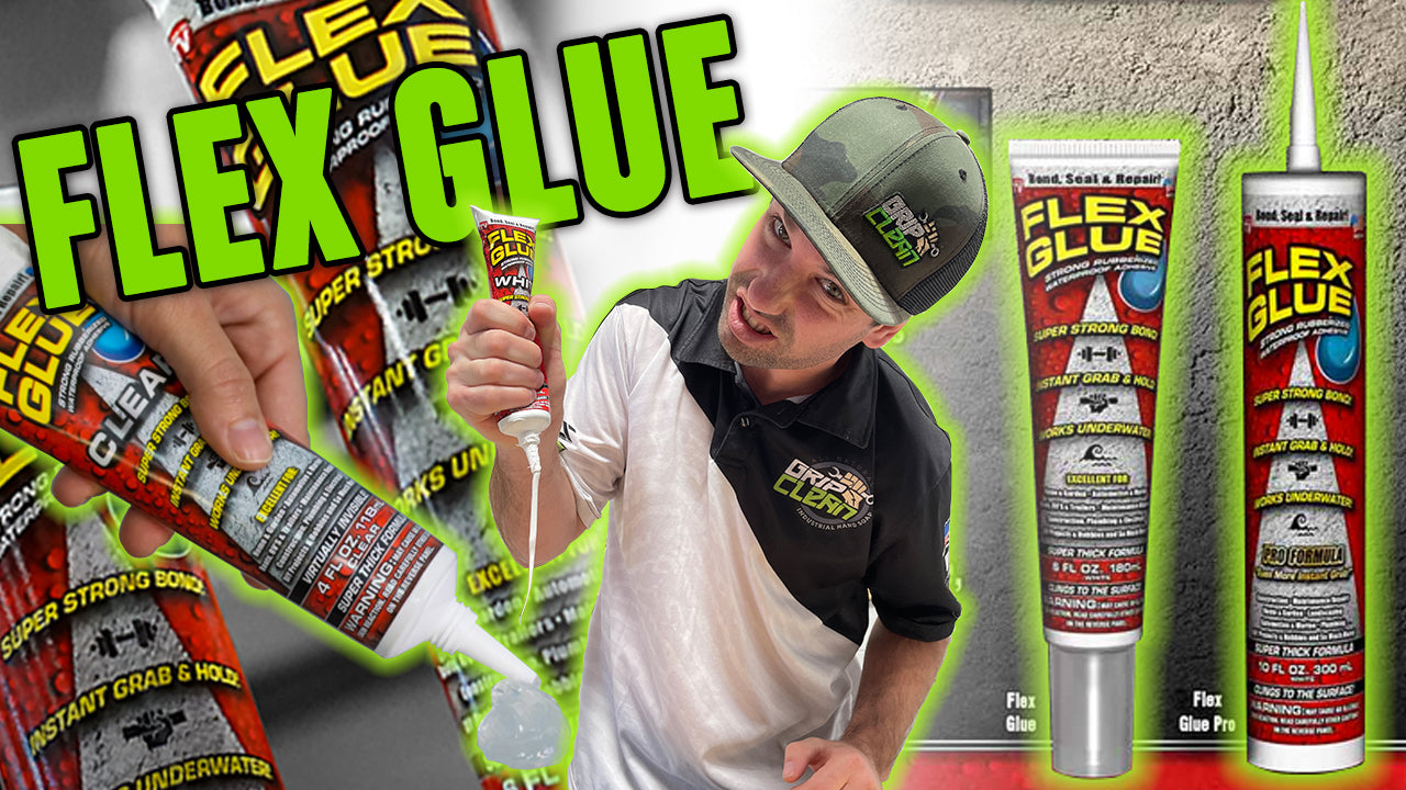 HOW TO REMOVE Flex Glue from your hands and skin Grip Clean