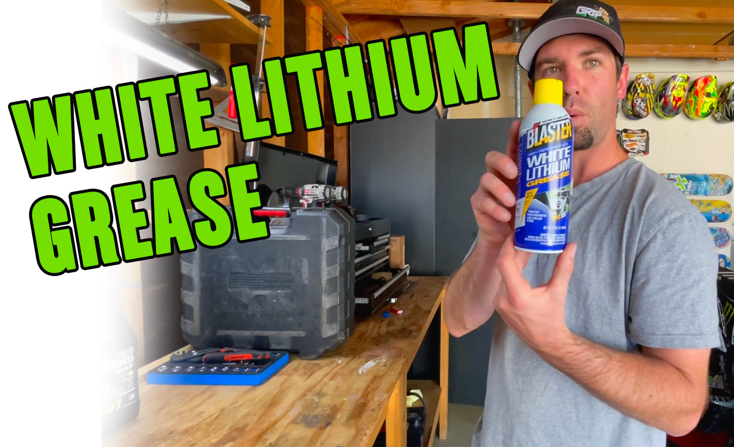 HOW TO REMOVE: White Lithium Grease