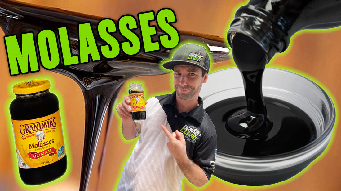 CLEAN UP ON AISLE 10! GRANDMA'S MOLASSES EVERYWHERE!