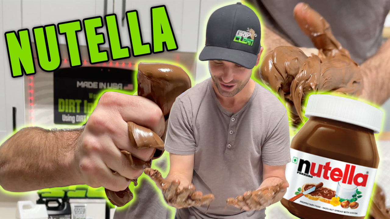 WHAT DO YOU DO WHEN NUTELLA GETS EVERYWHERE?