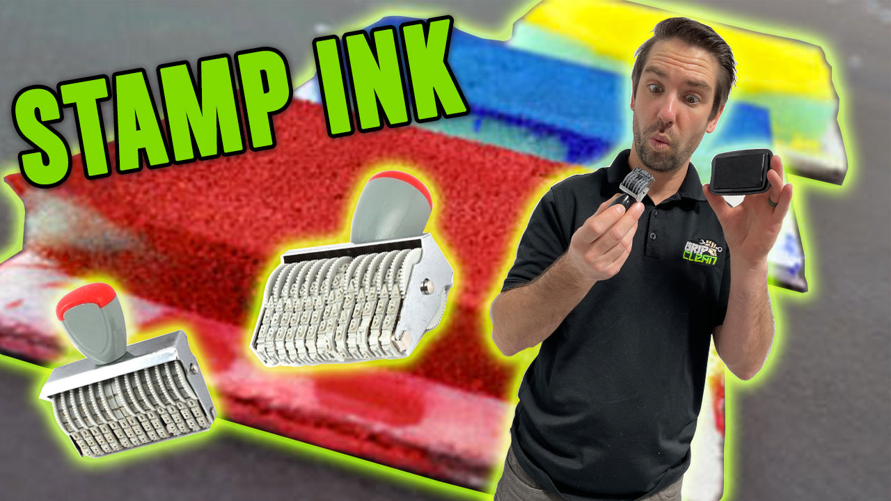 EXCESSIVE STAMP PAD INK & HOW TO CLEAN IT UP!
