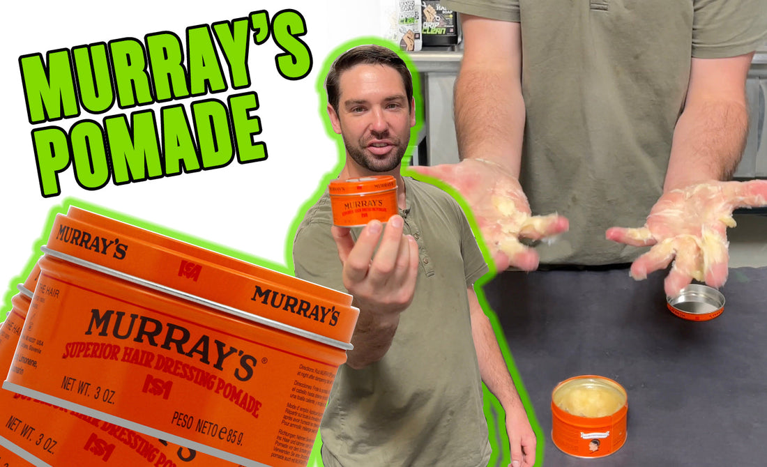 HOW TO REMOVE: Murray's Pomade  Grip Clean