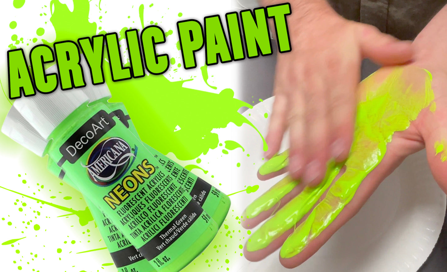 How To Remove Acrylic Paint From Skin and Off Hands