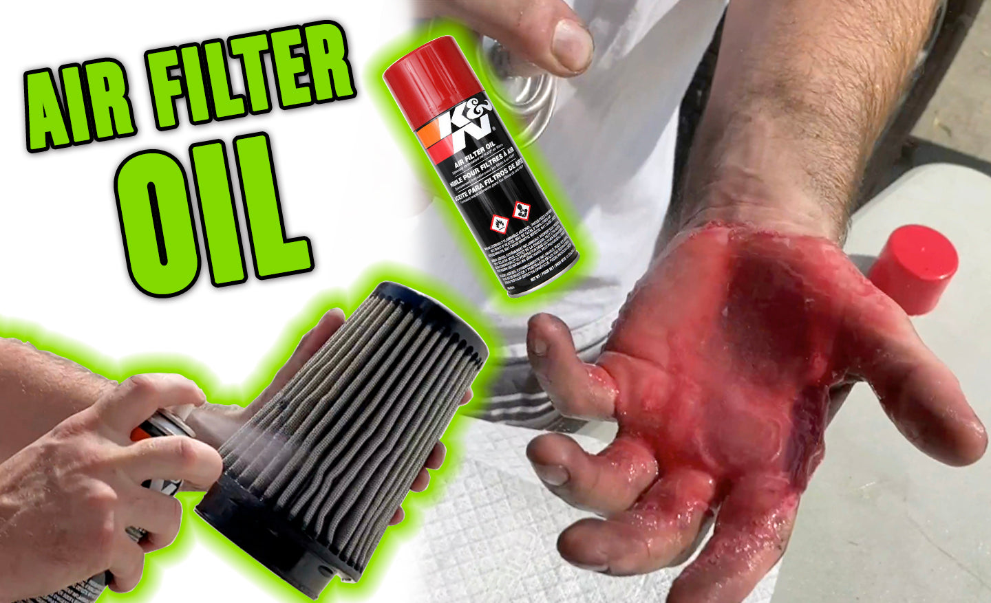 HOW TO REMOVE: Air Filter Oil