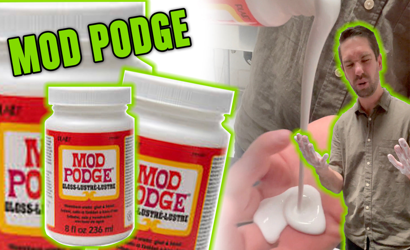 How To Remove Mod Podge & How To Get Mod Podge Off