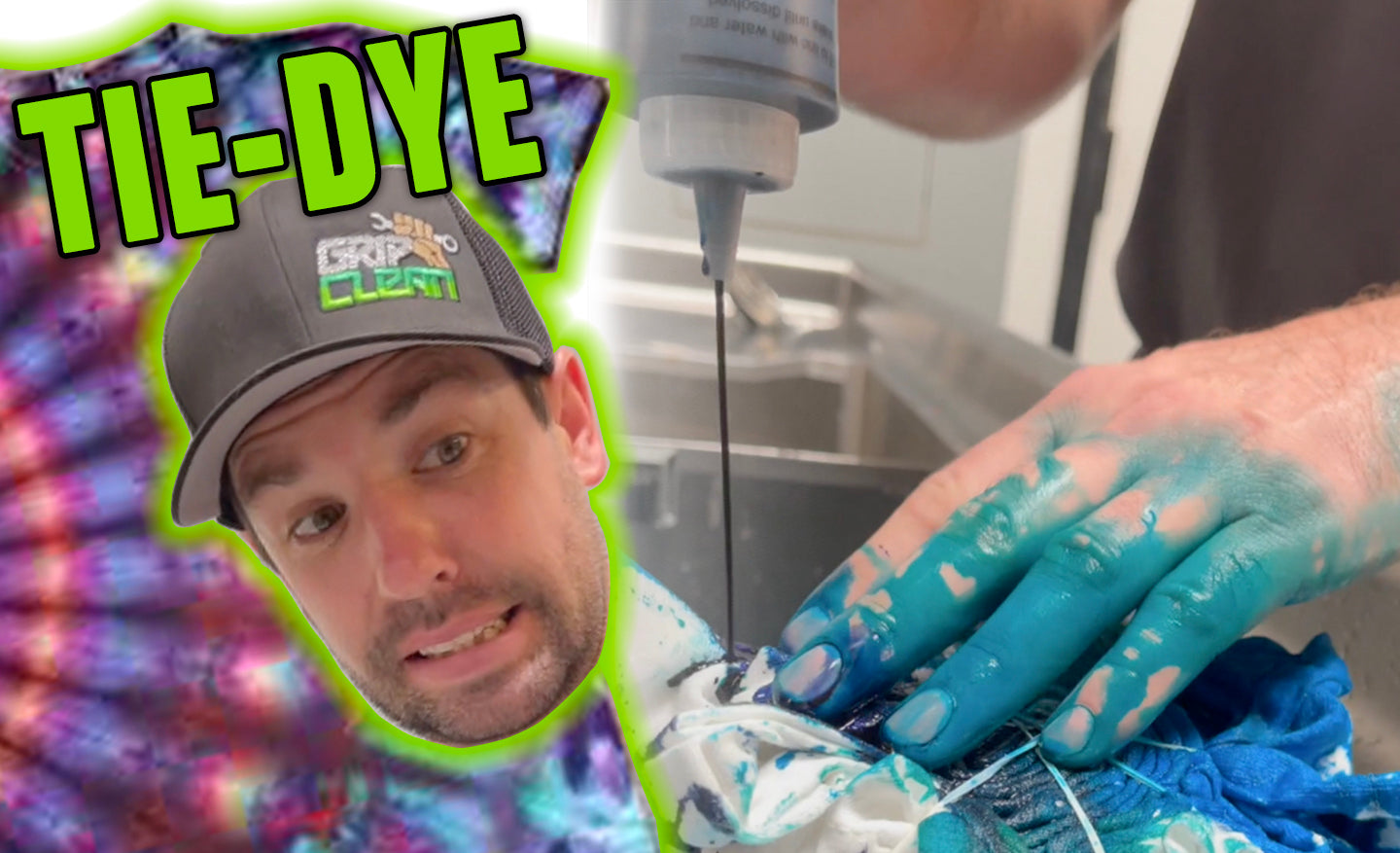 How To Remove TieDye From Skin And Hands Grip Clean