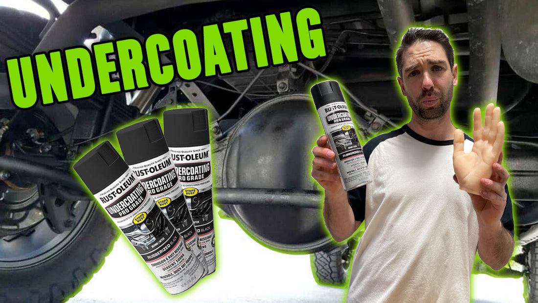 HOW TO CLEAN UP EXCESS RUSTOLEUM UNDER COAT SPRAY!