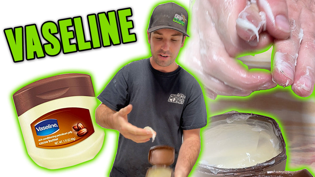 HOW TO REMOVE: Vaseline