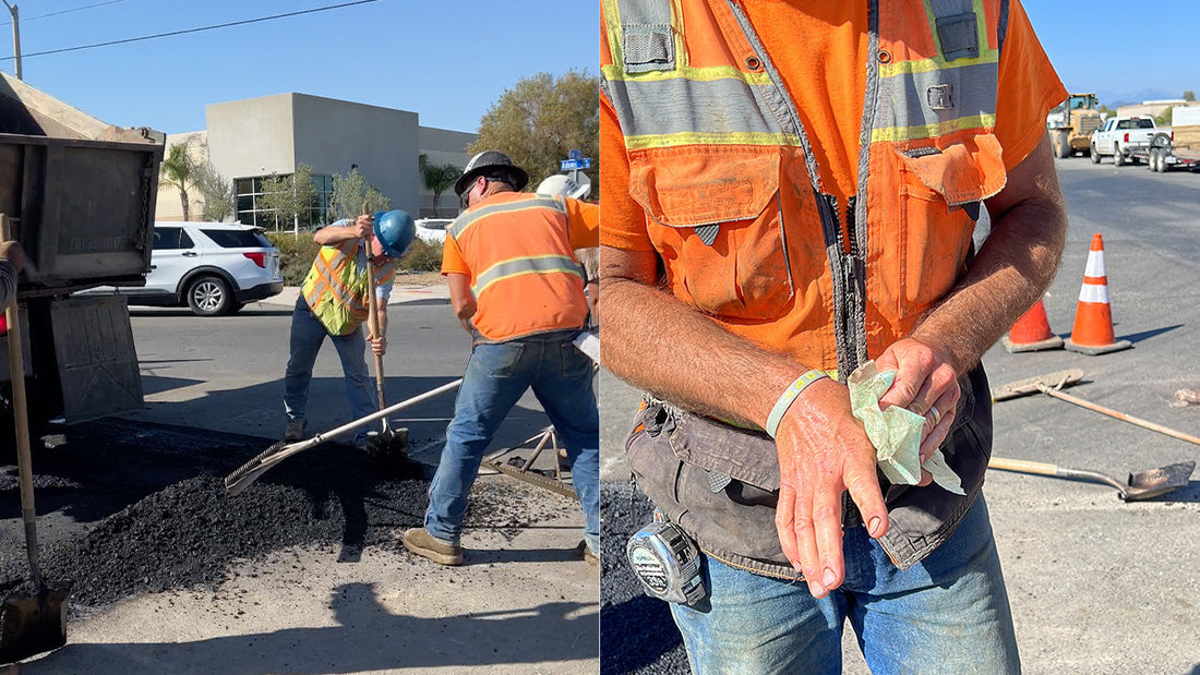 Cleaning Asphalt Off Hands: Does Grip Clean Actually Work? | Random Act of Cleanliness