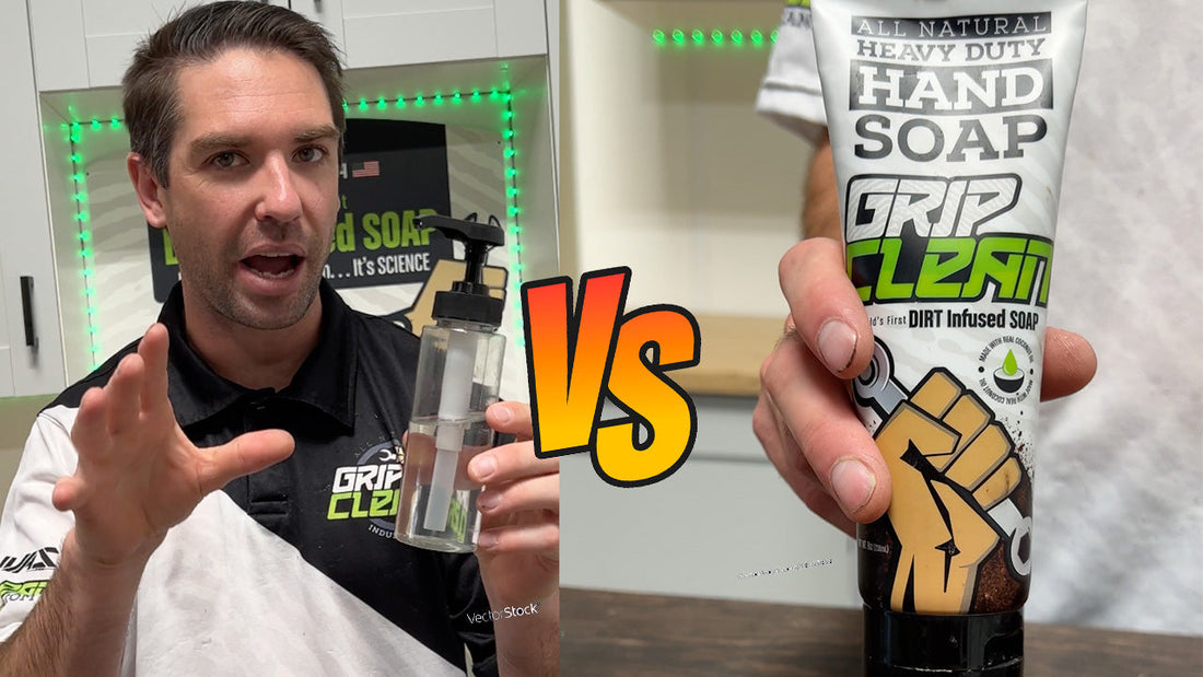 Grip Clean vs Anti Bacterial Soap