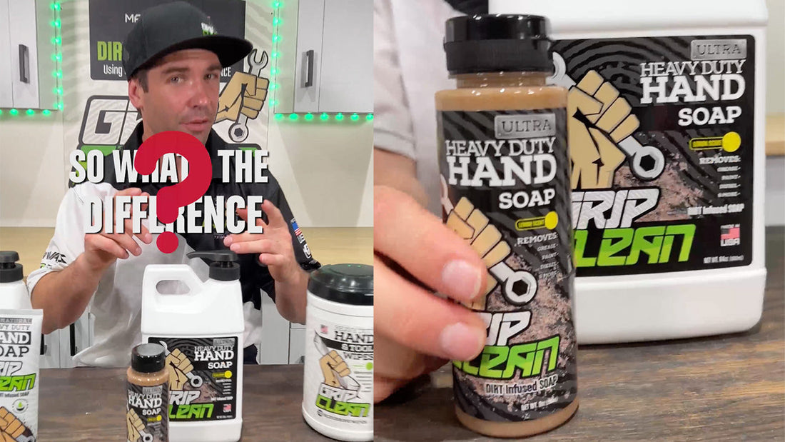 What's the difference&nbsp;between the All Natural formula, the ultra HD formula, and the hand and tool wipes? listen here.