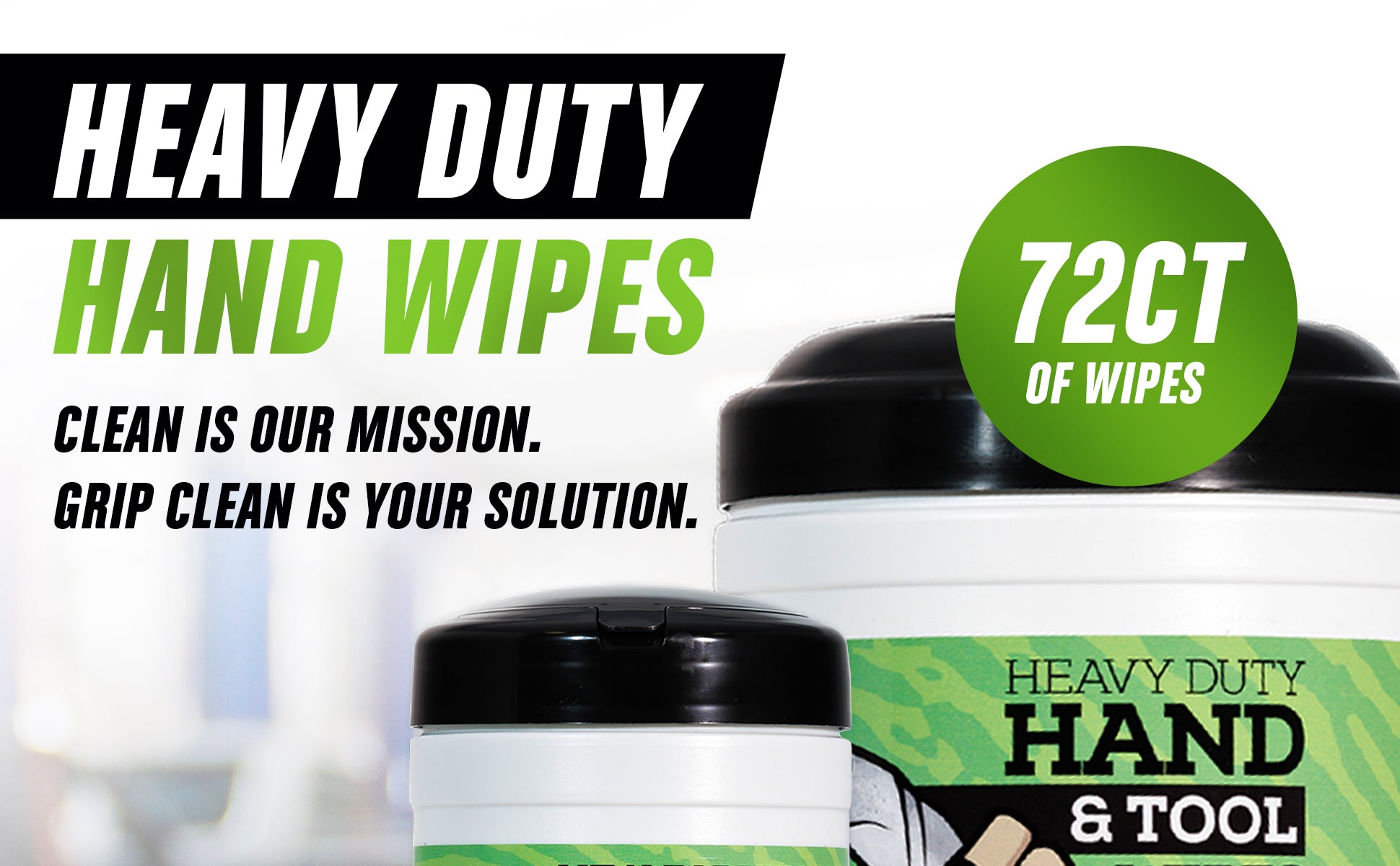 Grip Clean Wipes