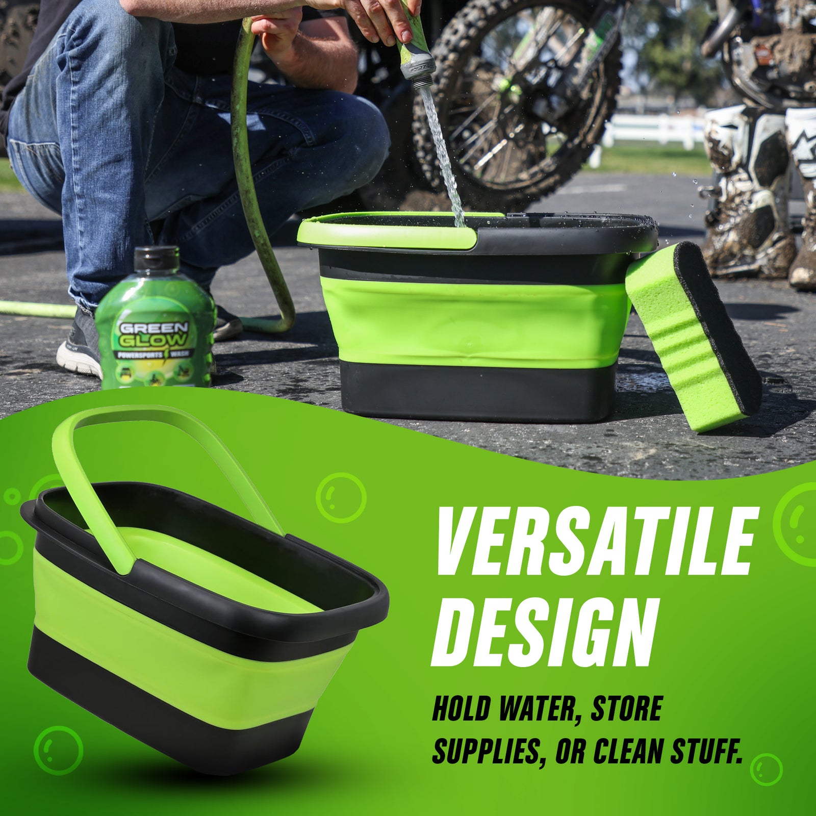 Collapsible Wash Bucket