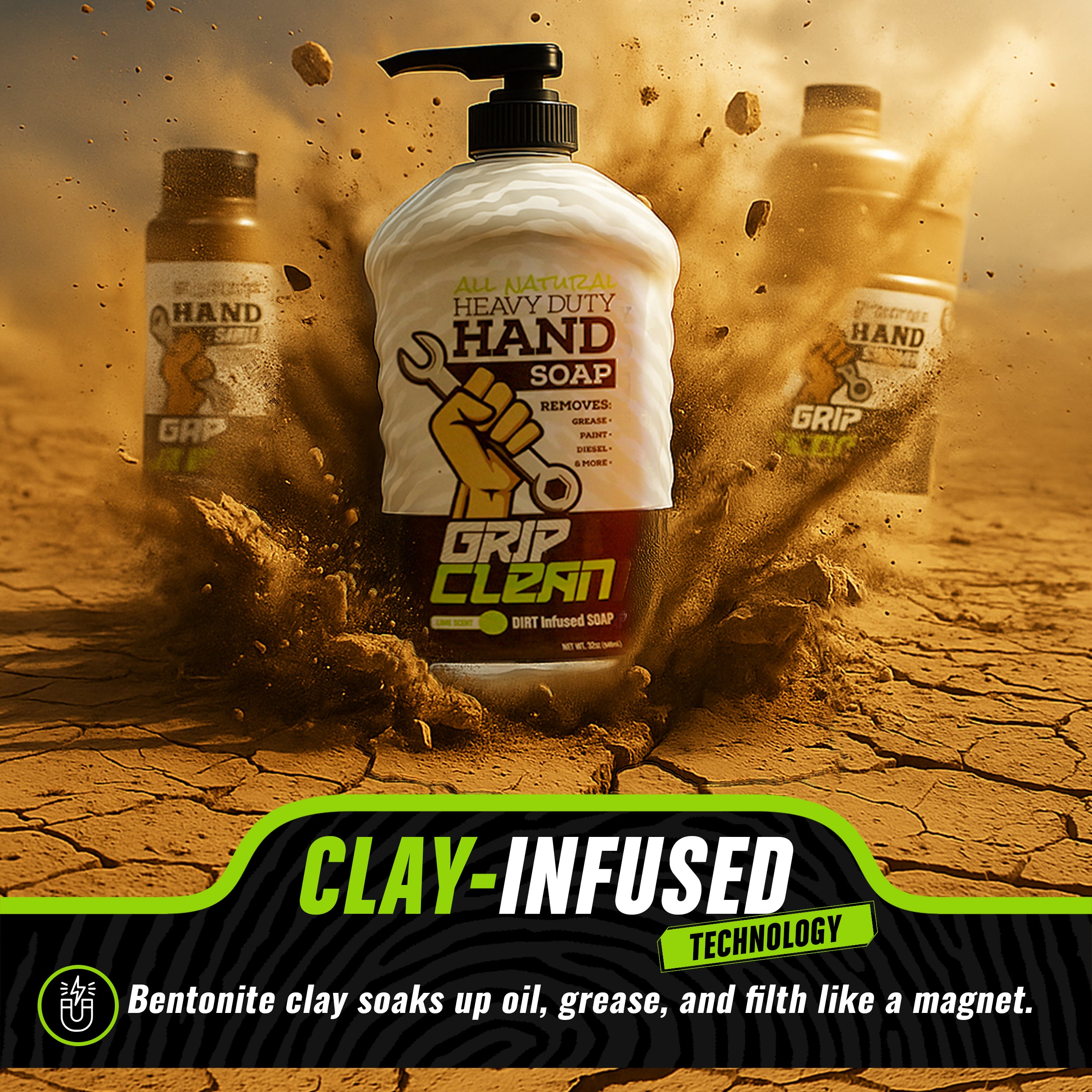  32oz All Natural Commercial Pumice Hand Soap