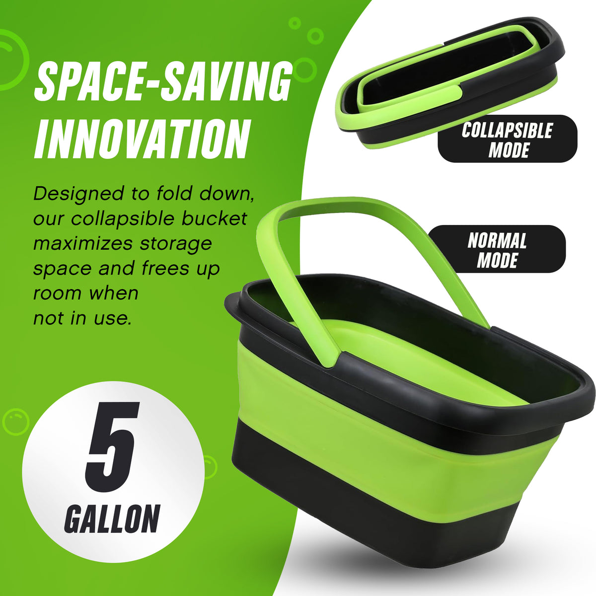 Collapsible Wash Bucket