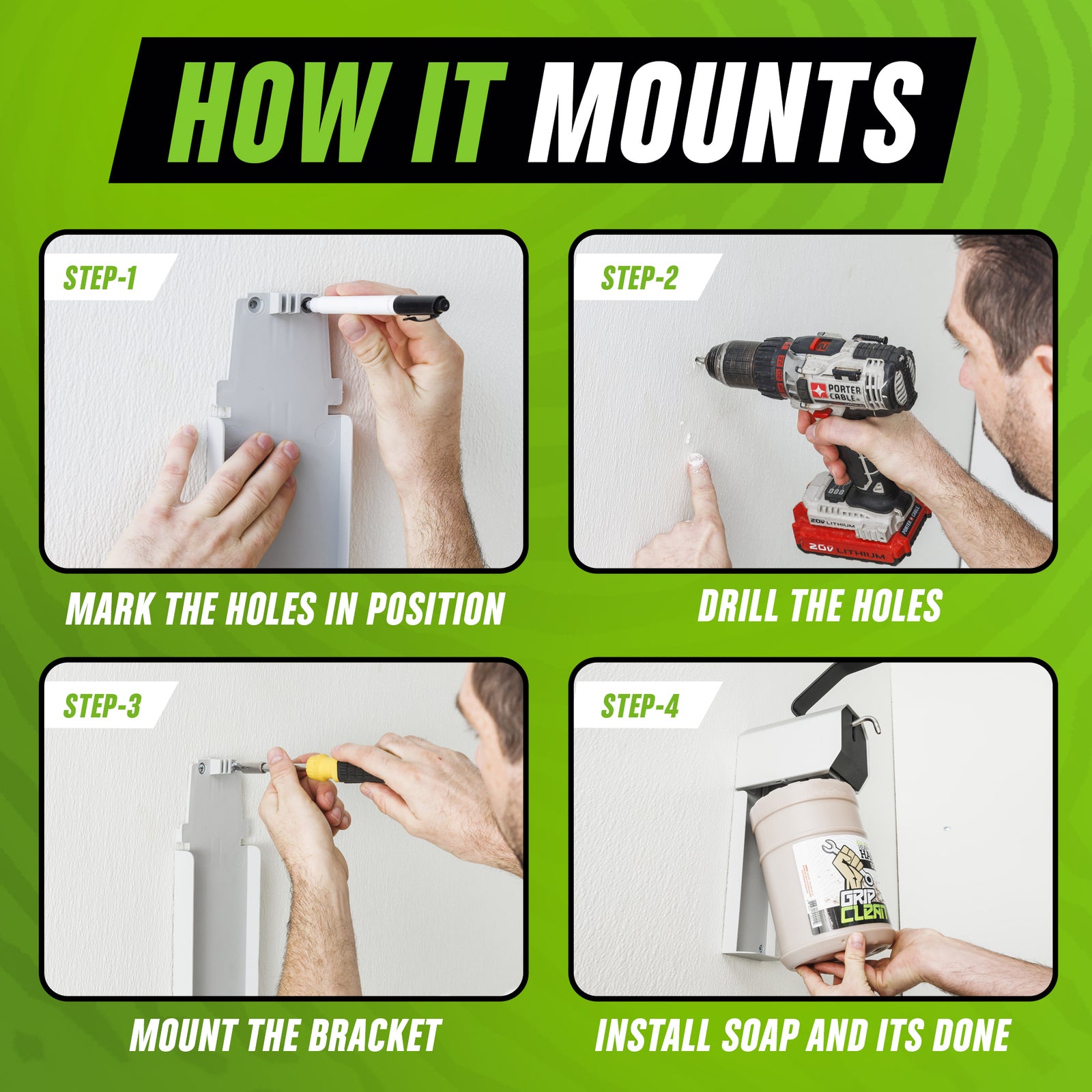 Stainless Steel Wall Dispenser