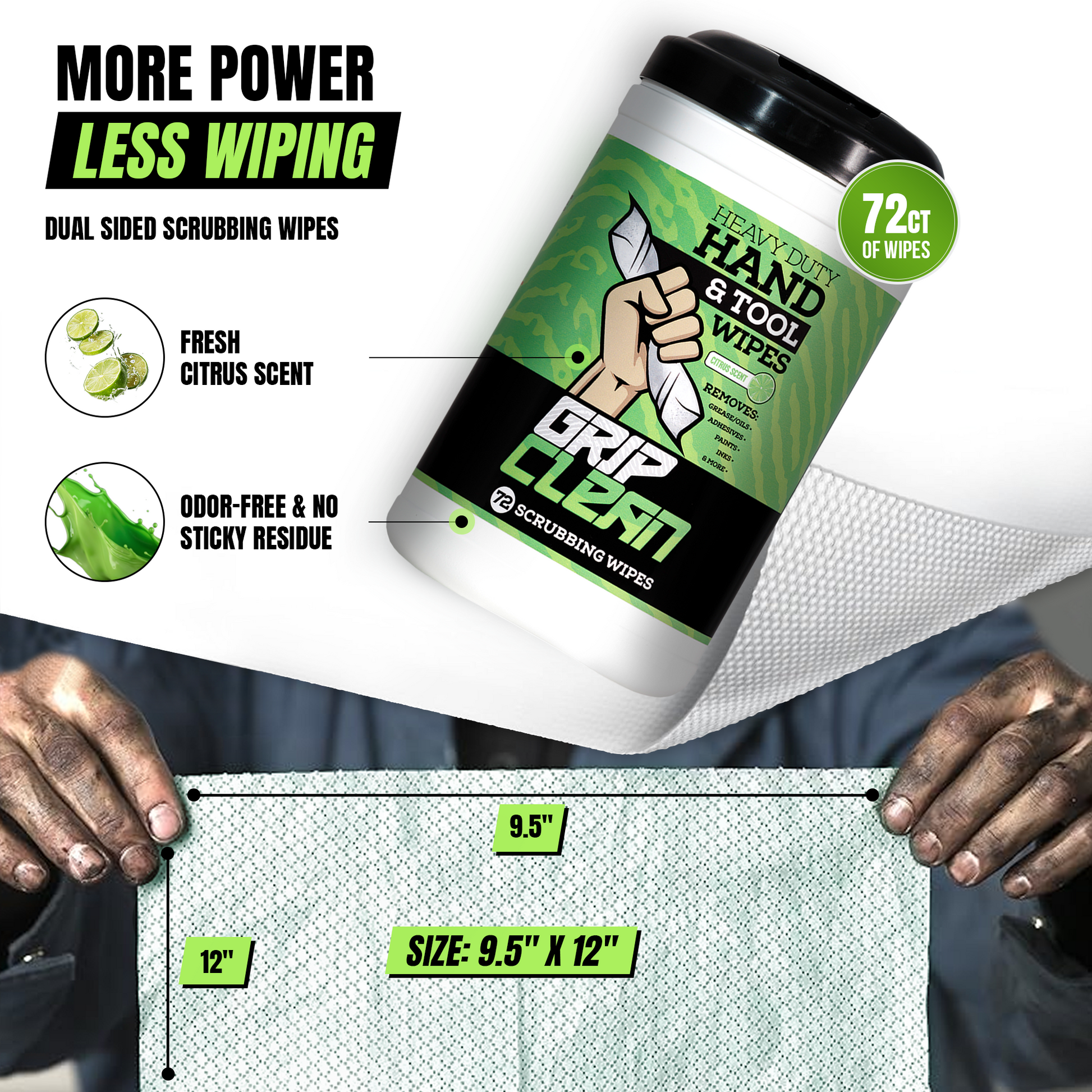 Dual_texture_heavy_duty_cleaning_wipes_waterless_hand_wipes_72ct
