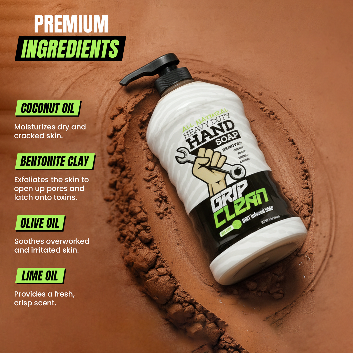 pumice hand cleaner for mechanics