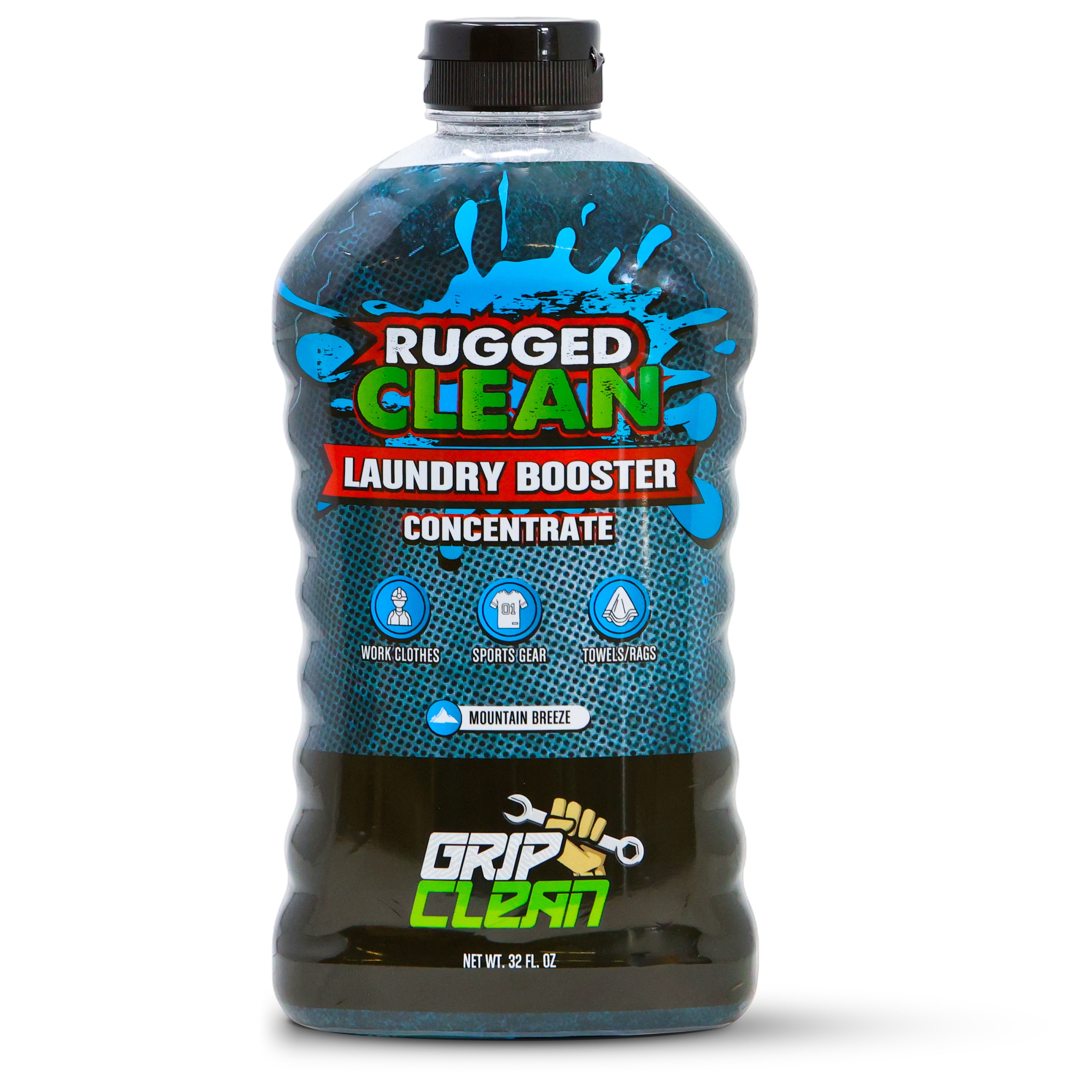 Rugged Clean Laundry Booster – Laundry Stain Remover for Work Clothes