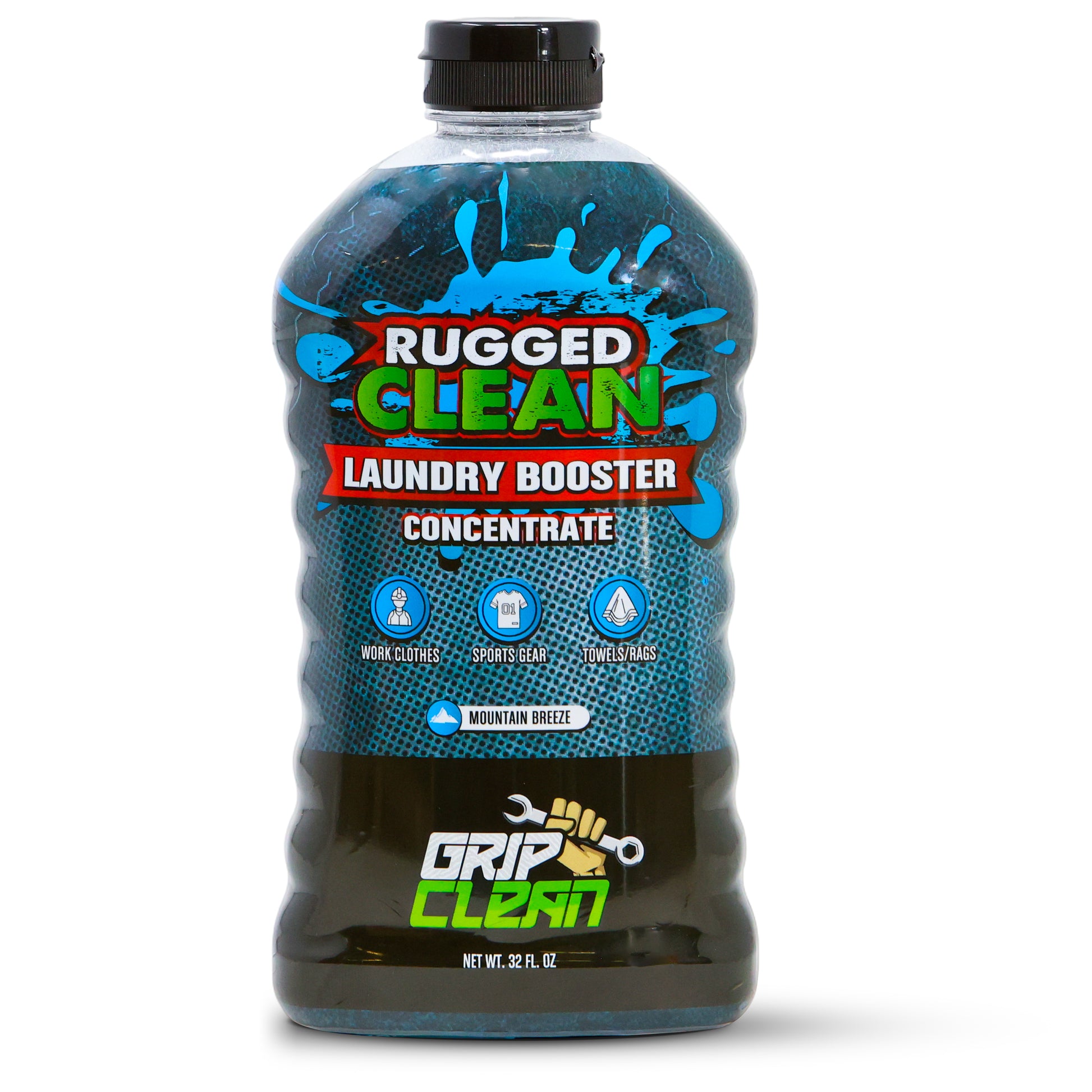 Rugged Clean Laundry Booster – Laundry Stain Remover for Work Clothes