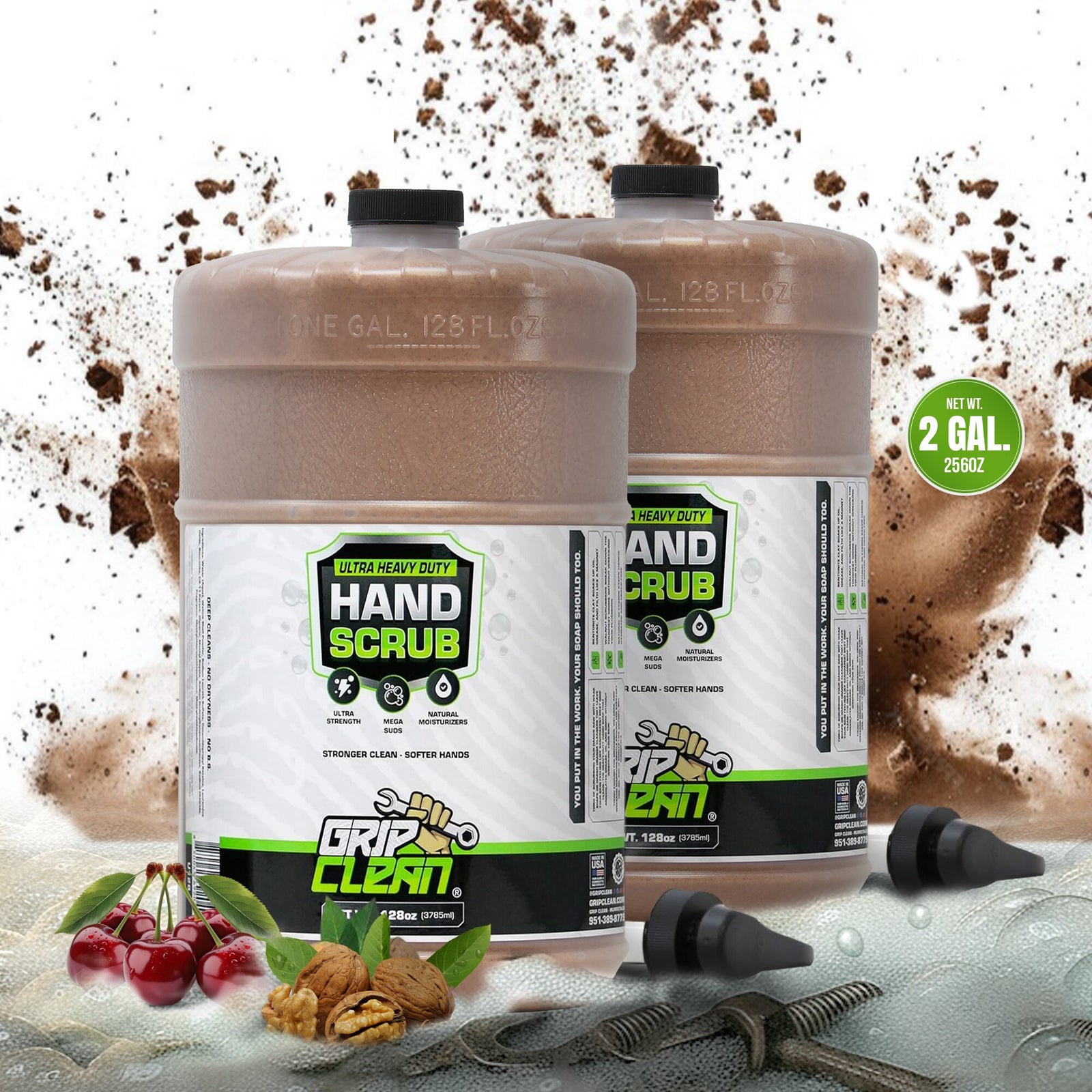 Industrial Hand Cleaner  1 Gallon Grit Soap 
