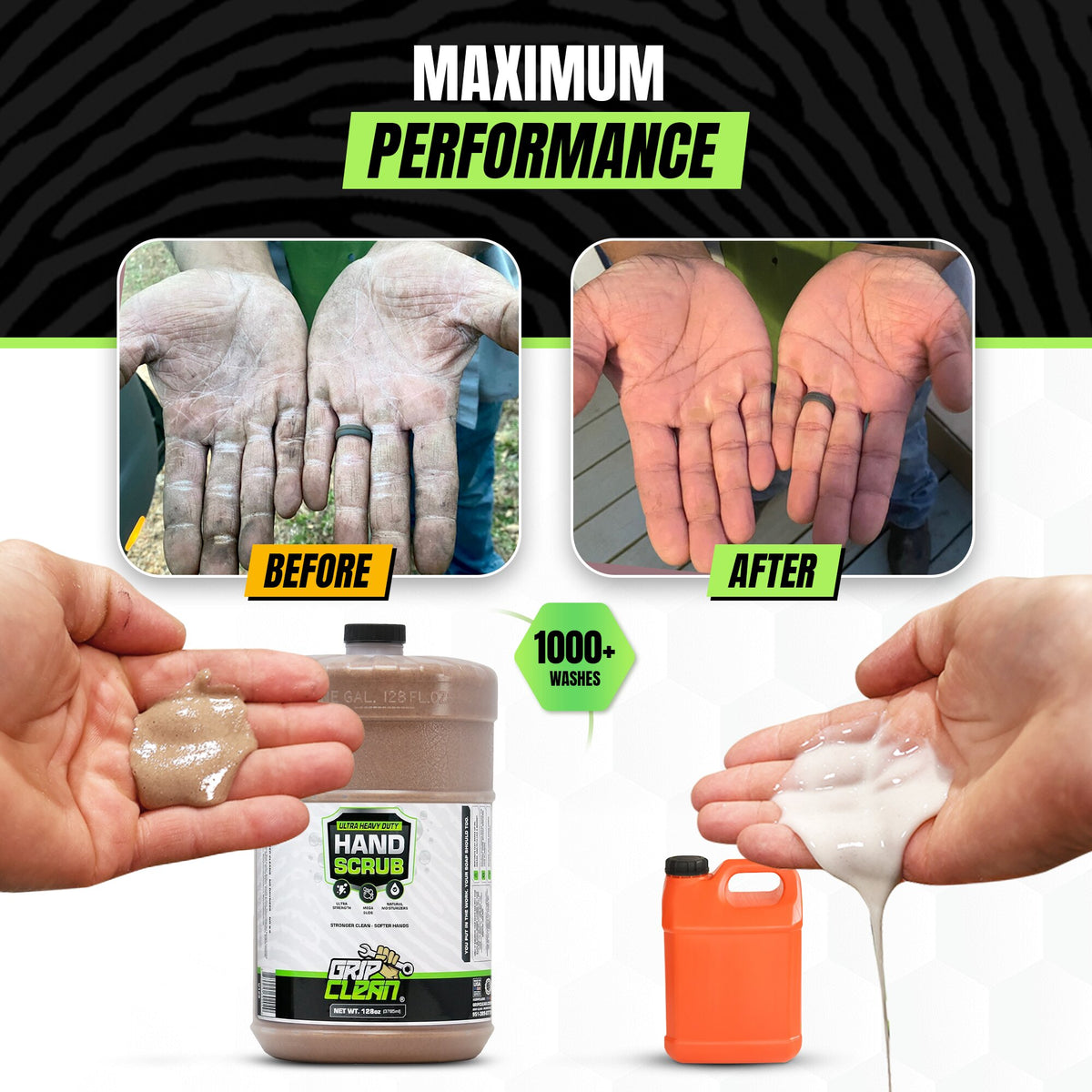 Industrial Hand Cleaner  1 Gallon Grit Soap 