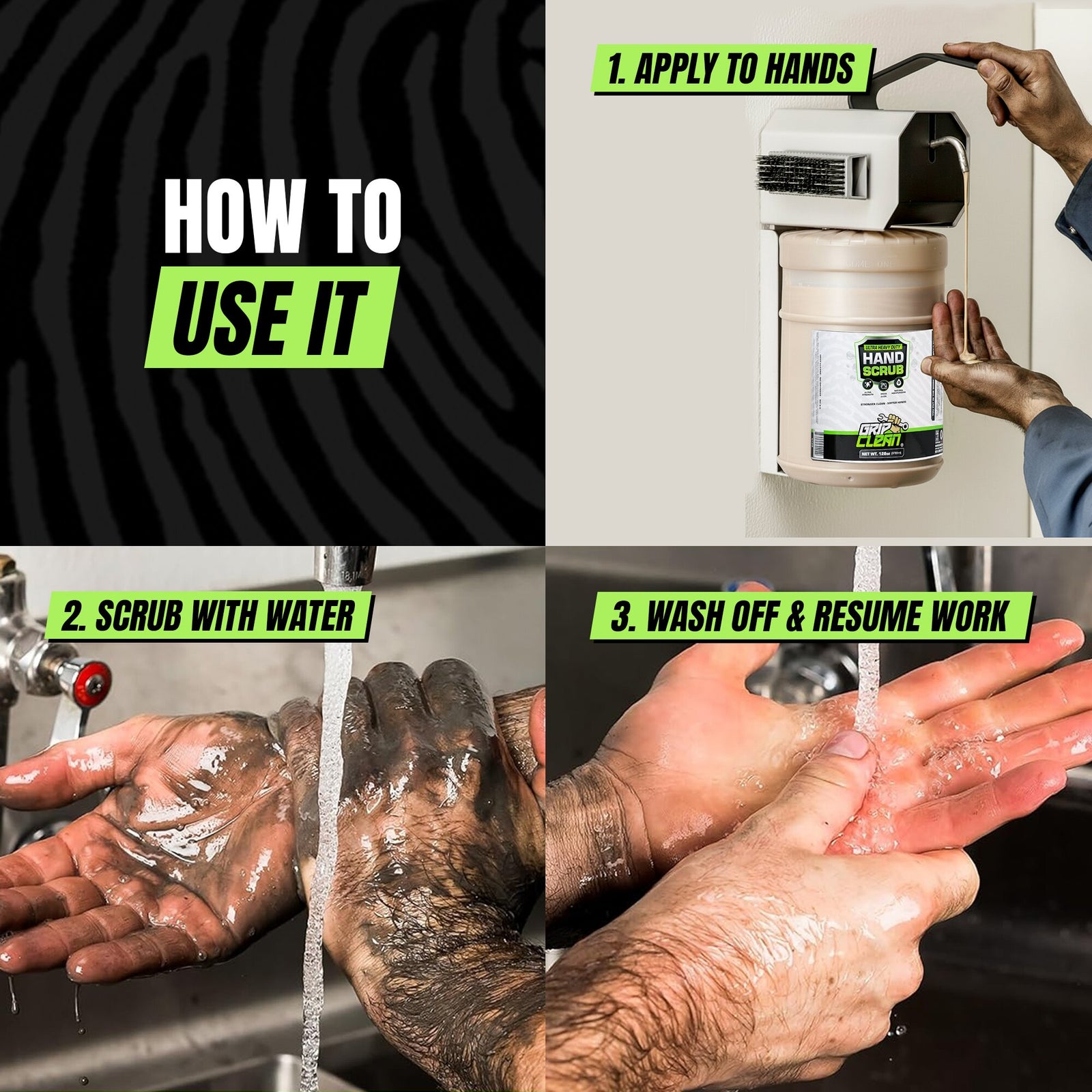 Industrial Hand Cleaner  1 Gallon Grit Soap 