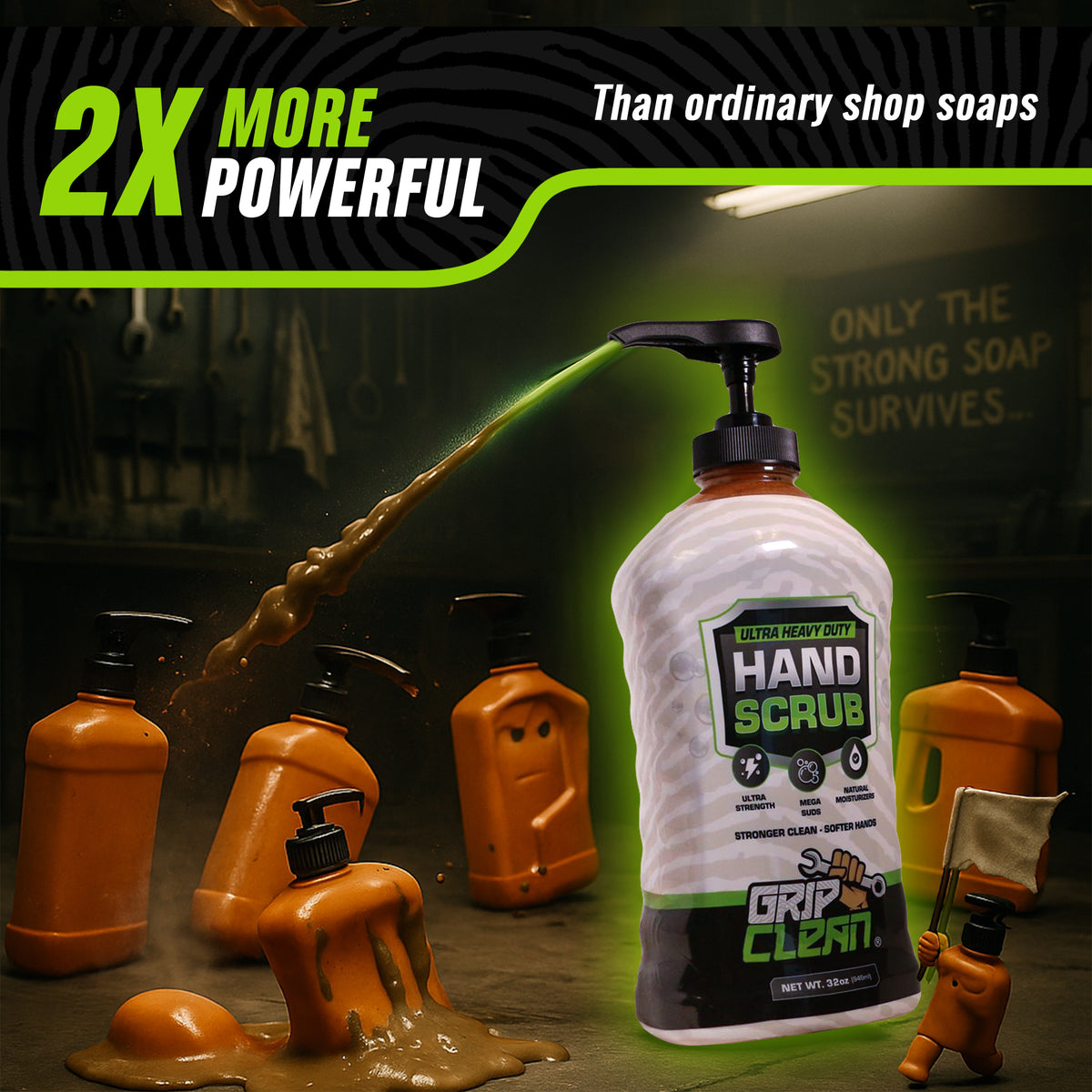 Industrial Hand Cleaner  1 Gallon Grit Soap 