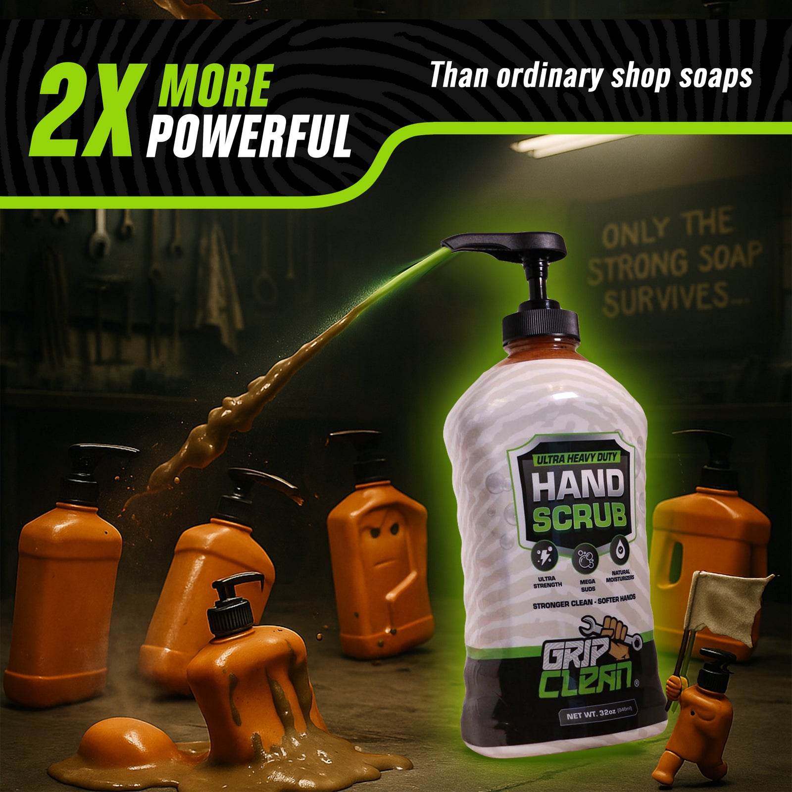 Industrial Hand Cleaner  1 Gallon Grit Soap 