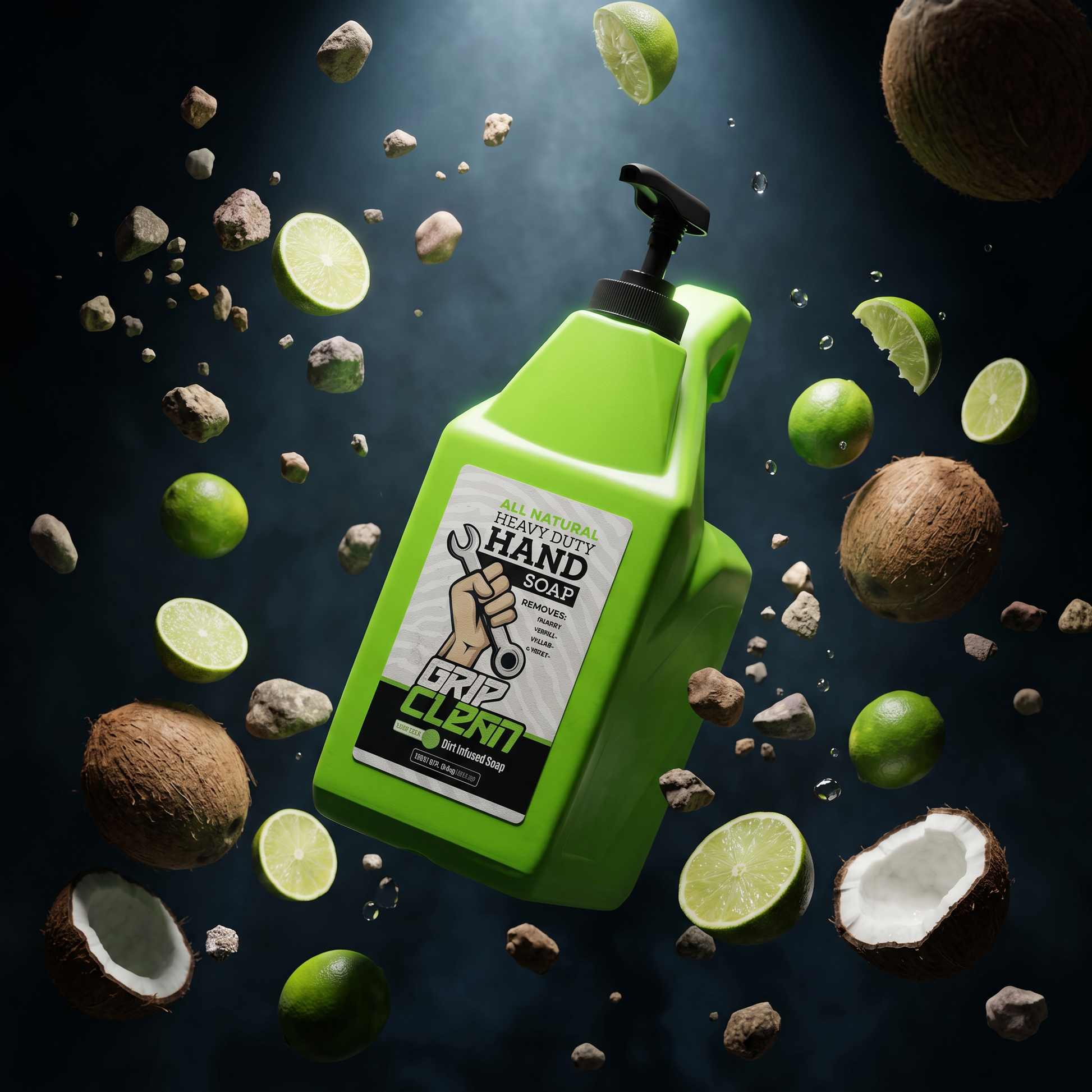 Natural Pumice Soap deep cleaning hand cleaner