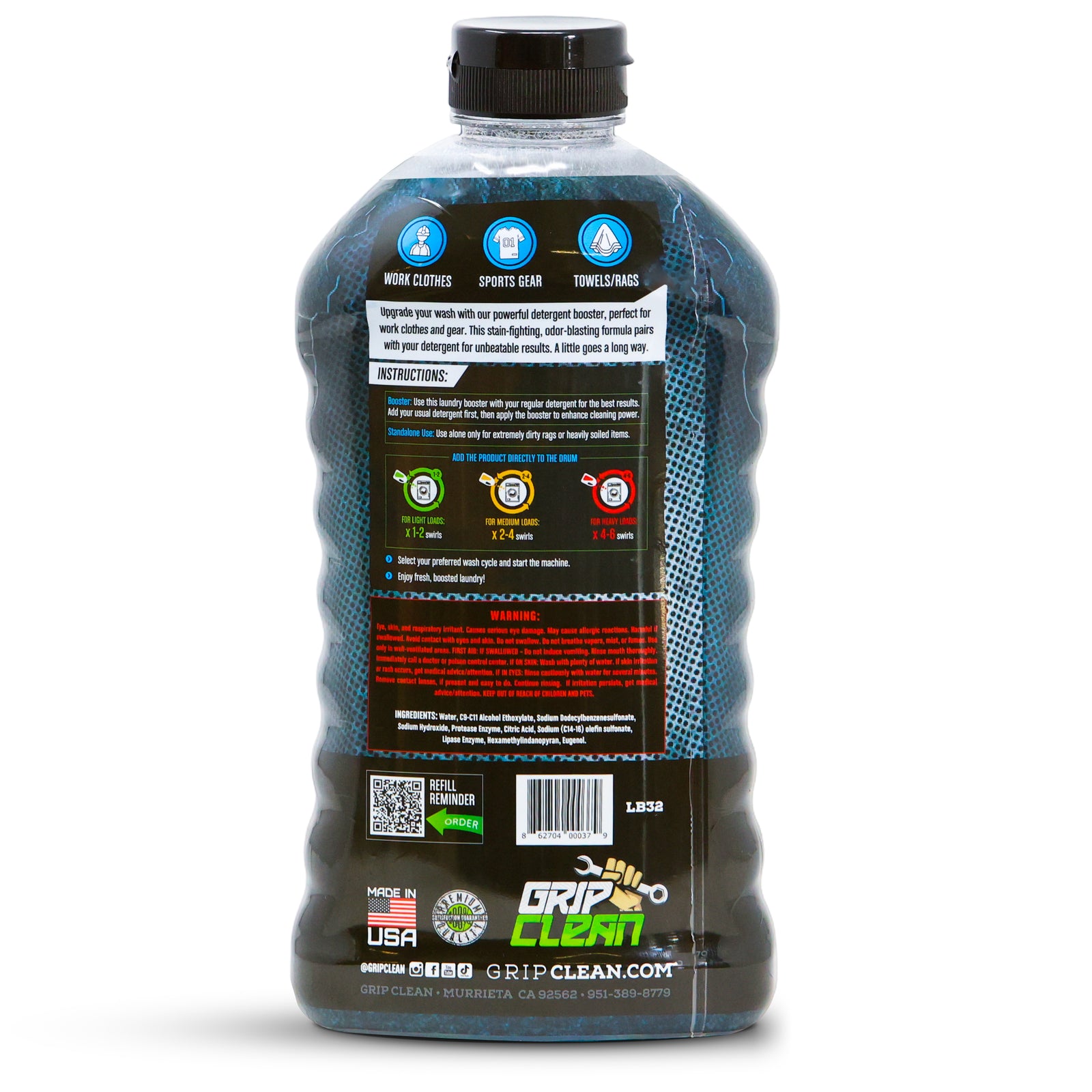 32oz Rugged Clean Laundry Booster