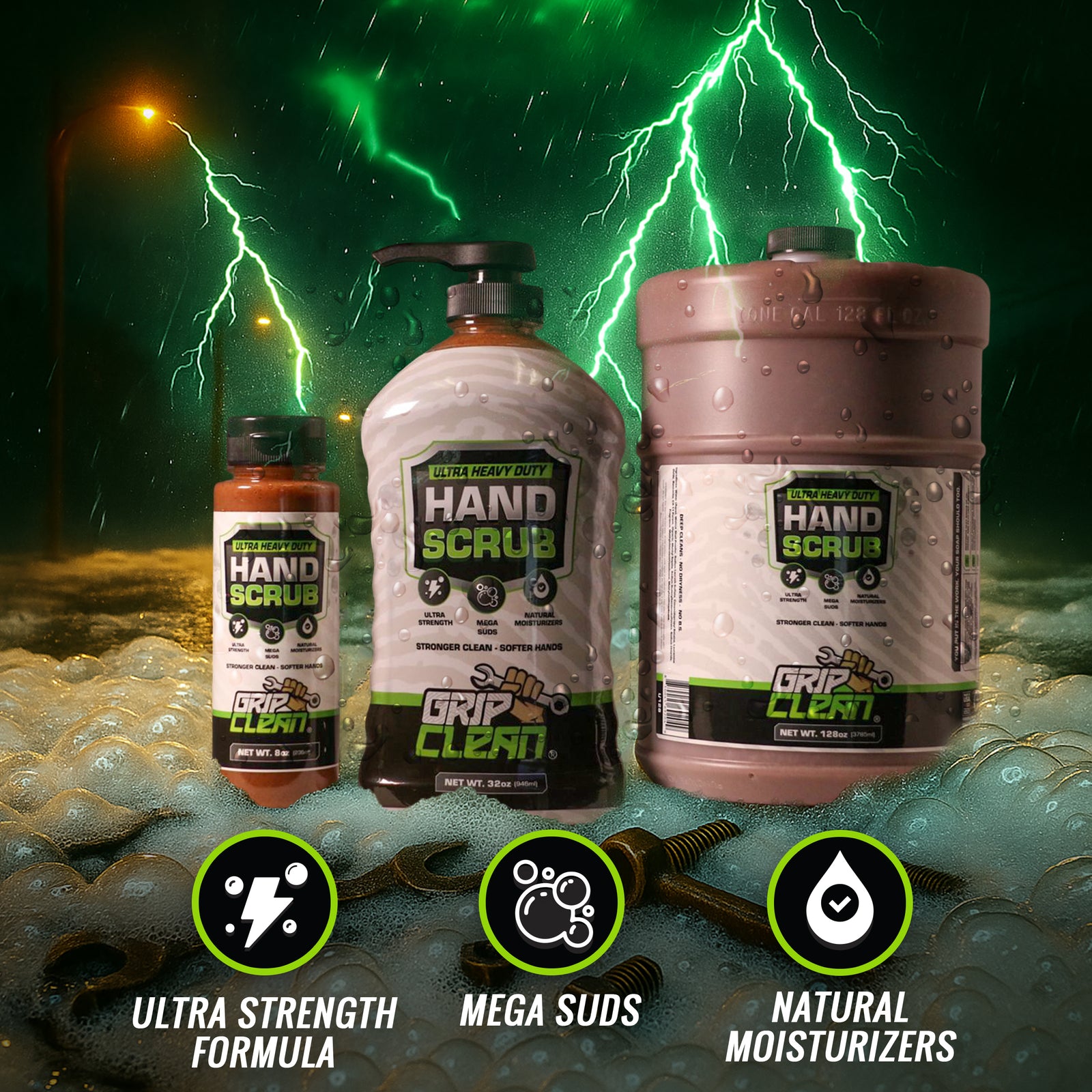 Walnut  Mechanic Hand Cleaner Soap 