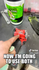Mechanic wiping grime off cordless power tools with Grip Clean heavy duty hand and tool wipes in a garage shop